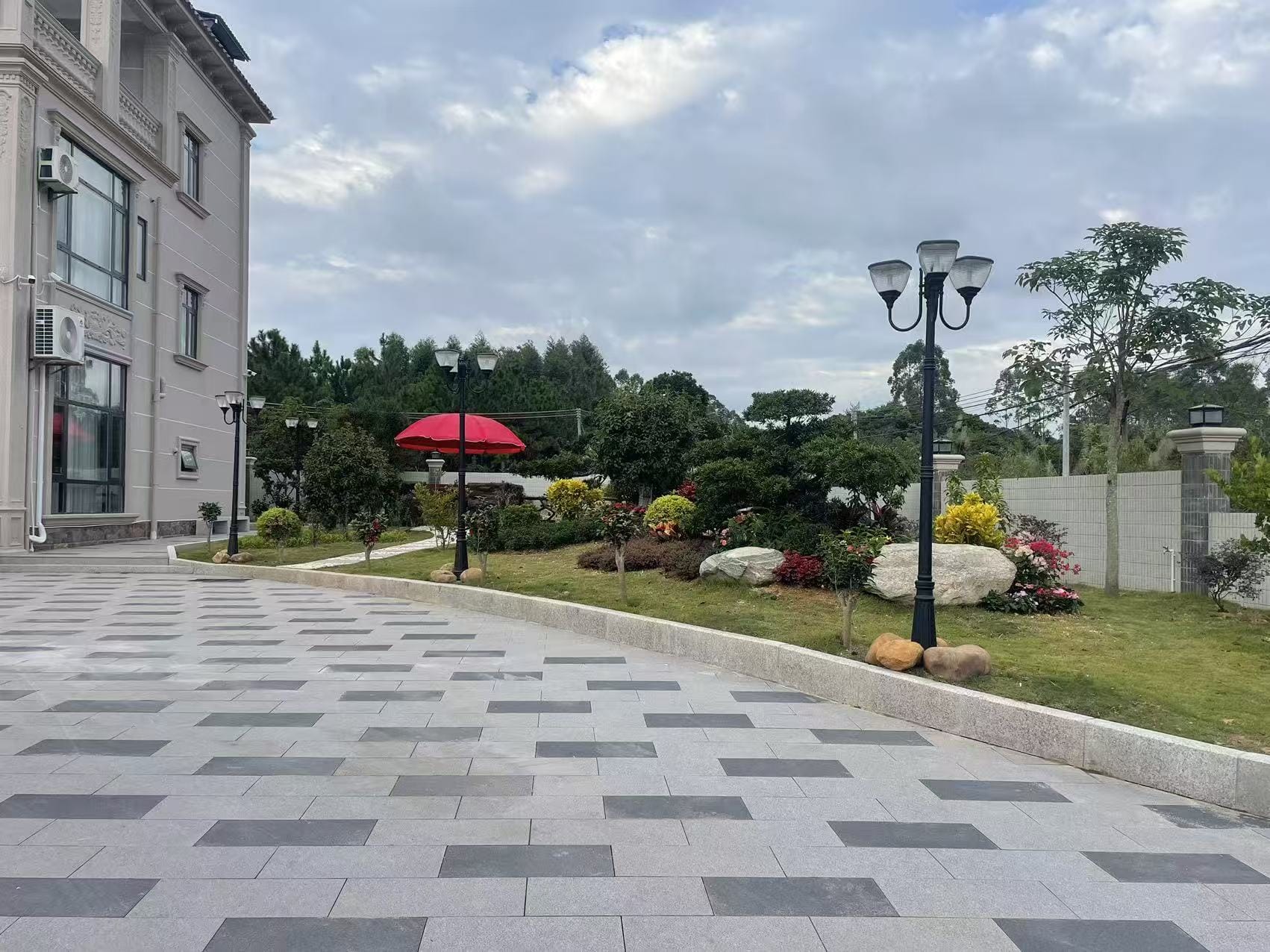 園林水景與石景細節